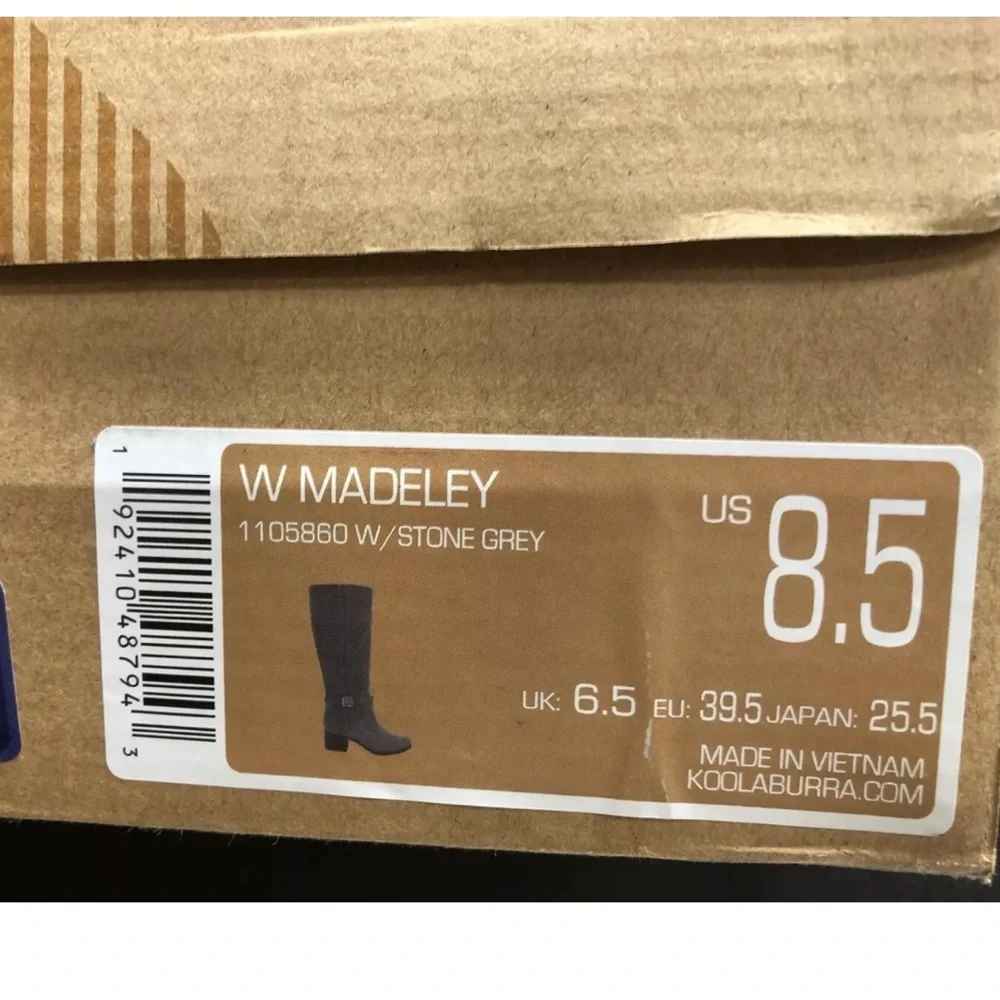 Koolaburra Women’s Madeley Gray Winter Boots, Size 8.5 M